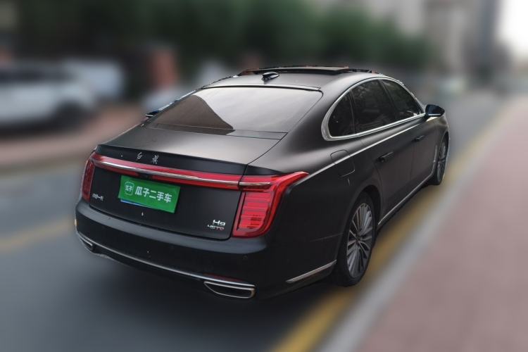 Used Hongqi H9 2020 2.0T Smart Connect Flagship Edition Rear Right 45 Deg