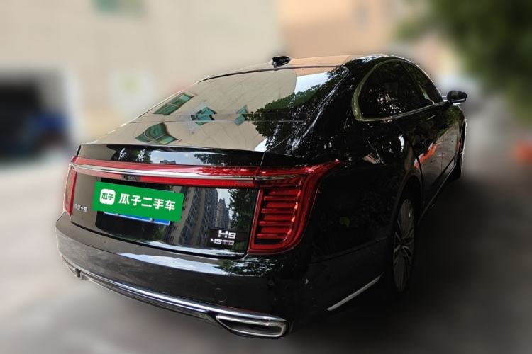 Used Hongqi H9 2020 2.0T Smart Connect Flagship Edition Rear Right 45 Deg