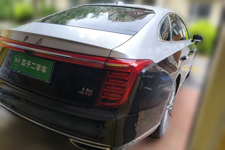Used Hongqi H9 2020 2.0T Smart Connect Flagship Edition Rear Right 45 Deg