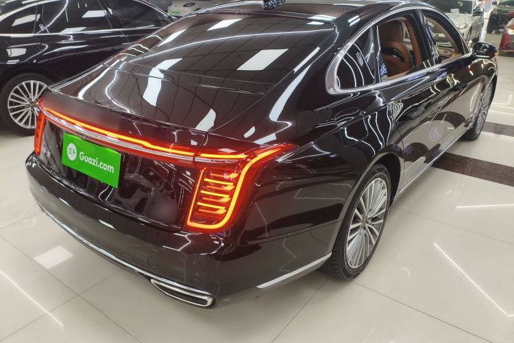 Used Hongqi H9 2020 2.0T Smart Connect Flagship Edition Rear Right 45 Deg