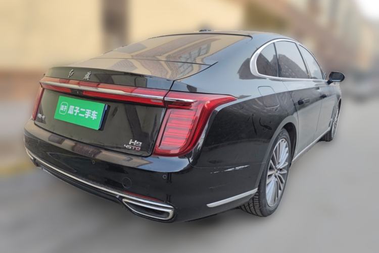 Used Hongqi H9 2020 2.0T Smart Connect Flagship Edition Rear Right 45 Deg