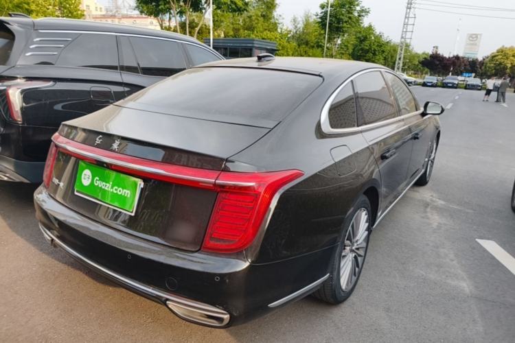 Used Hongqi H9 2020 2.0T Smart Connect Flagship Edition Rear Right 45 Deg