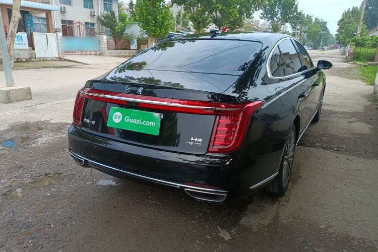 Used Hongqi H9 2020 2.0T Smart Connect Flagship Edition Rear Right 45 Deg
