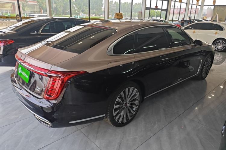 Used Hongqi H9 2020 3.0T Smart Connect Flagship Four-Seat Version Rear Right 45 Deg