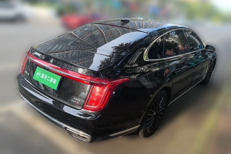 Used Hongqi H9 2020 2.0T Smart Connect Flagship Edition Rear Right 45 Deg