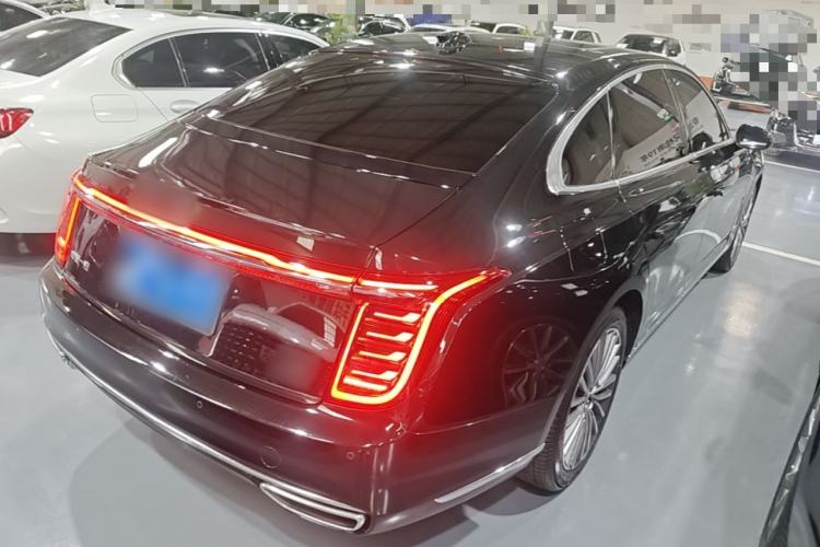 Used Hongqi H9 2020 2.0T Smart Connect Flagship Edition Rear Right 45 Deg
