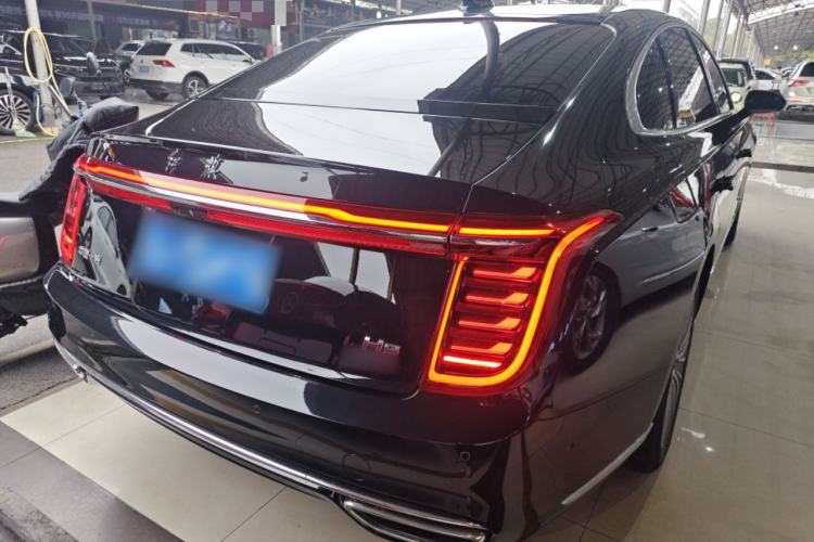 Used Hongqi H9 2020 3.0T Smart Connect Flagship Edition Rear Right 45 Deg