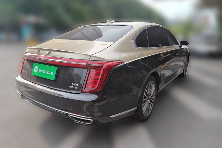 Used Hongqi H9 2020 2.0T Smart Connect Flagship Edition Rear Right 45 Deg