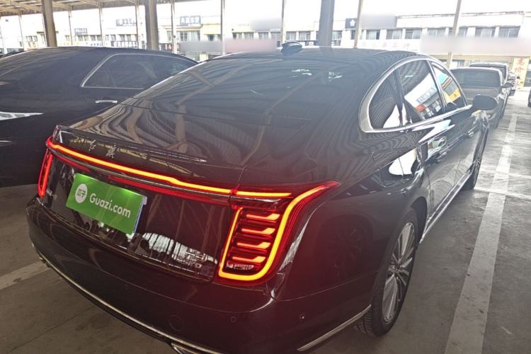 Used Hongqi H9 2020 2.0T Smart Connect Flagship Edition Rear Right 45 Deg