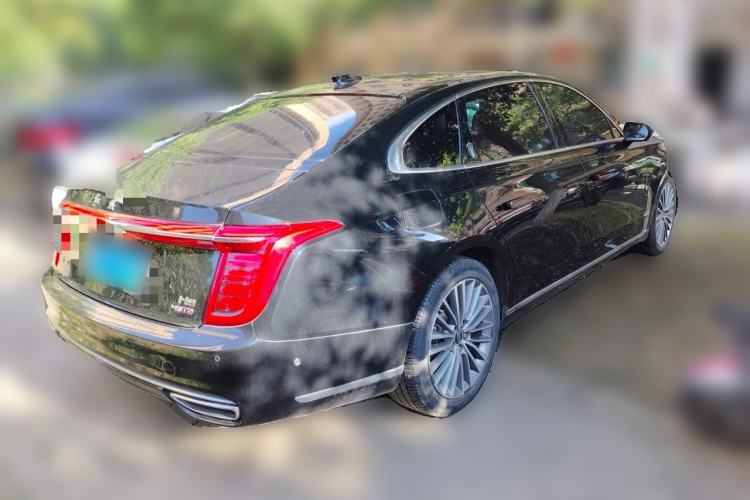 Used Hongqi H9 2020 2.0T Smart Connect Flagship Edition Rear Right 45 Deg
