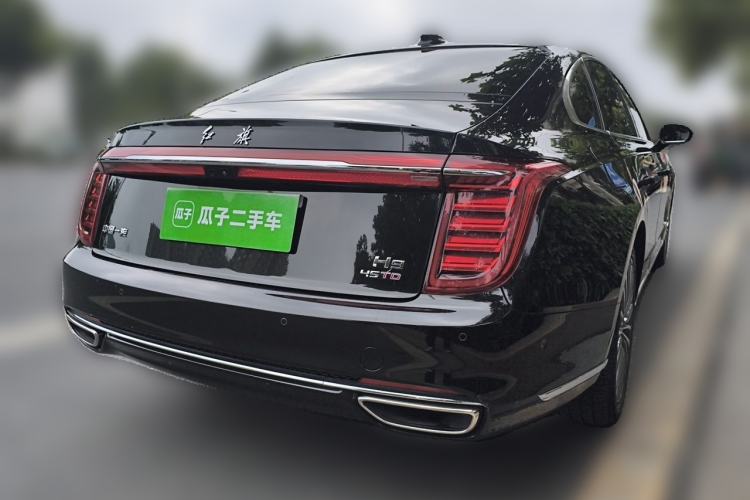 Used Hongqi H9 2020 2.0T Smart Connect Flagship Edition Rear Right 45 Deg