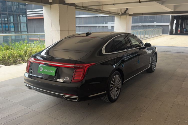 Used Hongqi H9 2020 3.0T Smart Connect Flagship Edition Rear Right 45 Deg