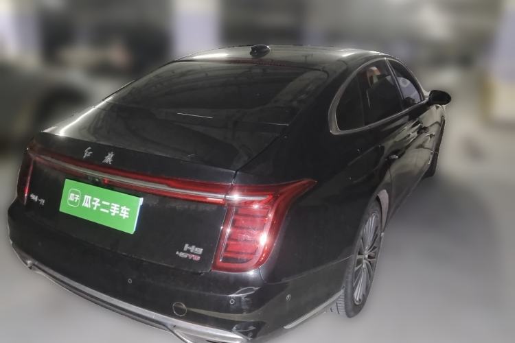 Used Hongqi H9 2020 2.0T Smart Connect Flagship Edition Rear Right 45 Deg