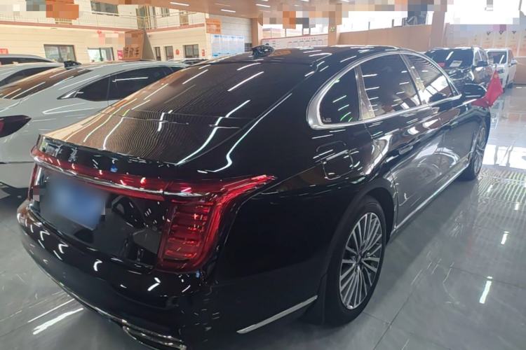 Used Hongqi H9 2020 2.0T Smart Connect Flagship Edition Rear Right 45 Deg
