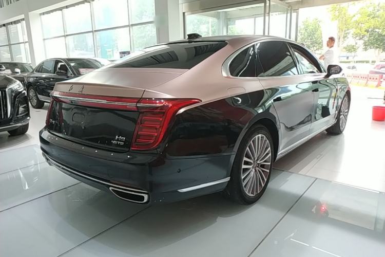 Used Hongqi H9 2020 2.0T Smart Connect Flagship Edition Rear Right 45 Deg