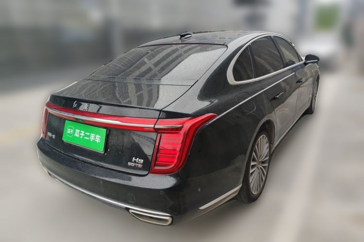 Used Hongqi H9 2020 3.0T Smart Connect Flagship Edition Rear Right 45 Deg