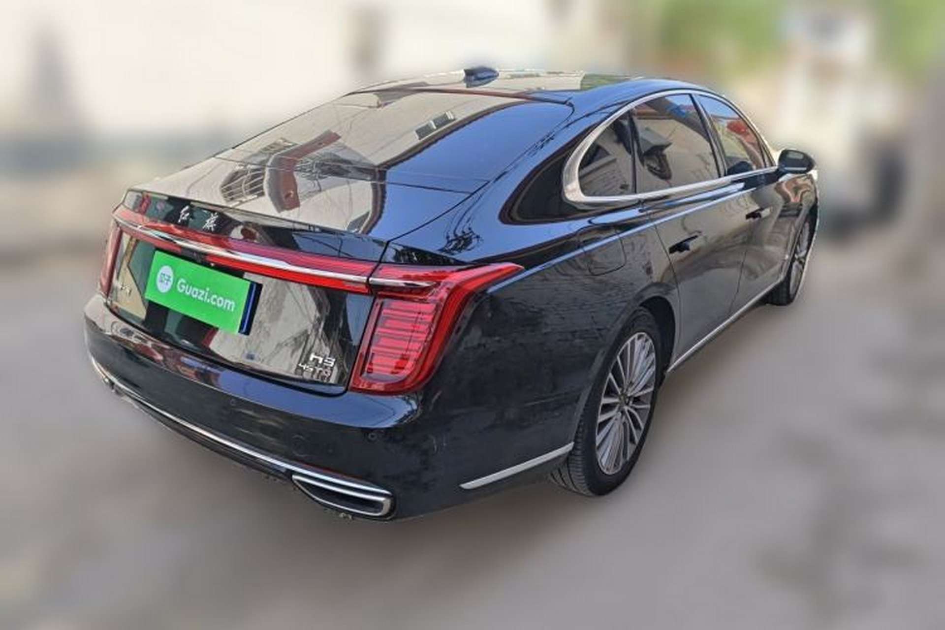 Used Hongqi H9 2020 2.0T Smart Connect Flagship Edition Rear Right 45 Deg