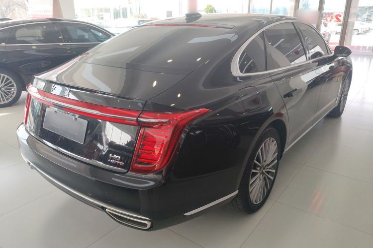 Used Hongqi H9 2020 2.0T Smart Connect Flagship Edition Rear Right 45 Deg