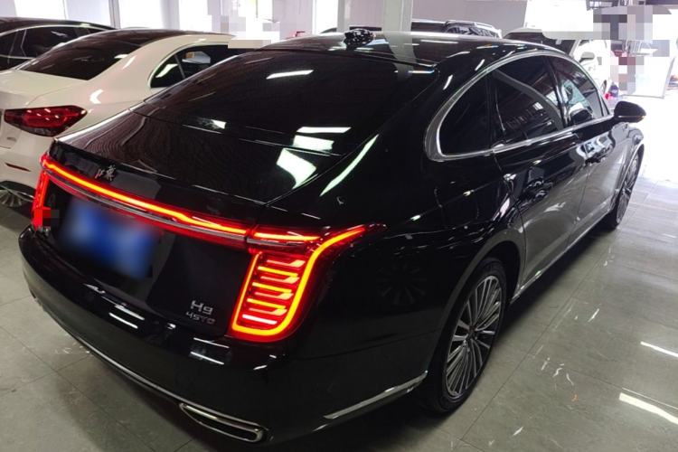 Used Hongqi H9 2020 2.0T Smart Connect Flagship Edition Rear Right 45 Deg