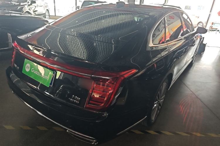 Used Hongqi H9 2020 2.0T Smart Connect Flagship Edition Rear Right 45 Deg