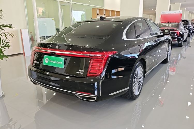 Used Hongqi H9 2020 2.0T Smart Connect Flagship Edition Rear Right 45 Deg
