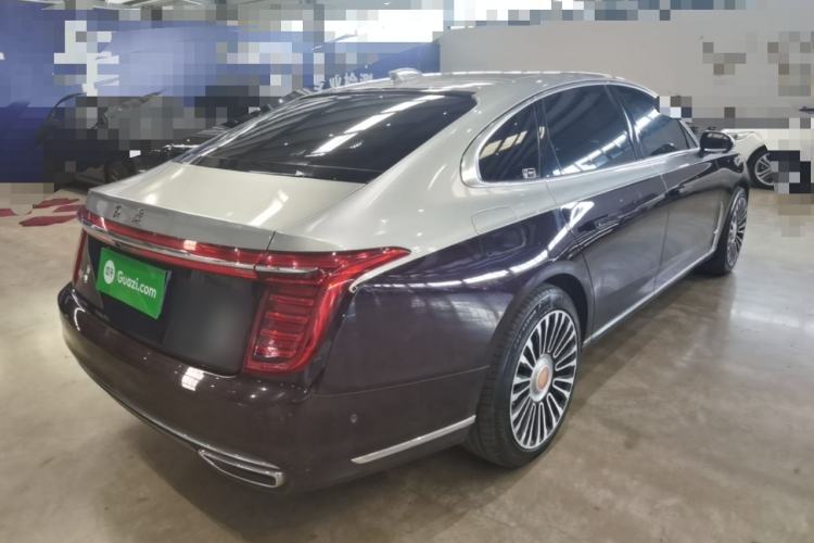 Used Hongqi H9 2020 2.0T Smart Connect Flagship Edition Rear Right 45 Deg