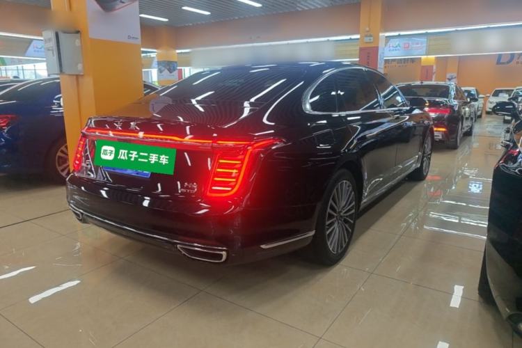 Used Hongqi H9 2020 2.0T Smart Connect Flagship Edition Rear Right 45 Deg