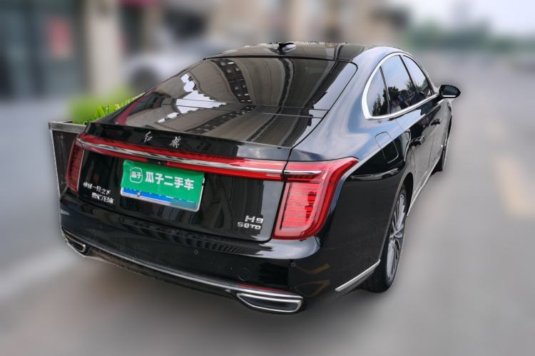 Used Hongqi H9 2020 2.0T Smart Connect Flagship Edition Rear Right 45 Deg