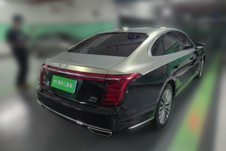 Used Hongqi H9 2020 2.0T Smart Connect Flagship Edition Rear Right 45 Deg