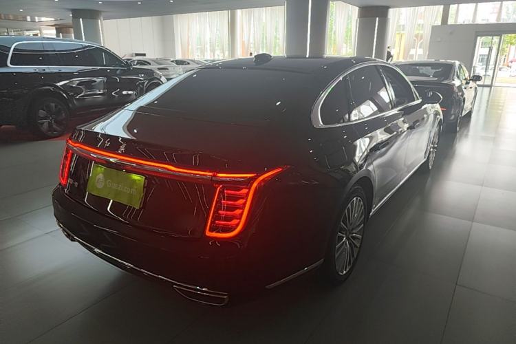Used Hongqi H9 2020 2.0T Smart Connect Flagship Edition Rear Right 45 Deg
