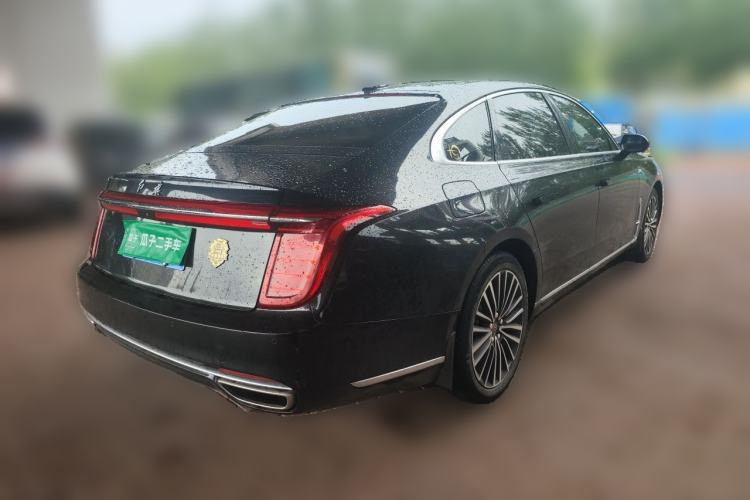 Used Hongqi H9 2020 2.0T Smart Connect Flagship Edition Rear Right 45 Deg