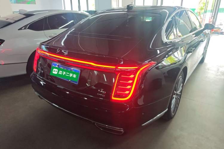 Used Hongqi H9 2020 3.0T Smart Connect Flagship Edition Rear Right 45 Deg