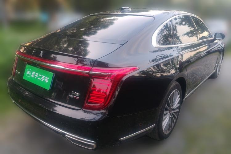 Used Hongqi H9 2020 2.0T Smart Connect Flagship Edition Rear Right 45 Deg