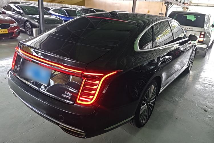 Used Hongqi H9 2020 2.0T Smart Connect Flagship Edition Rear Right 45 Deg