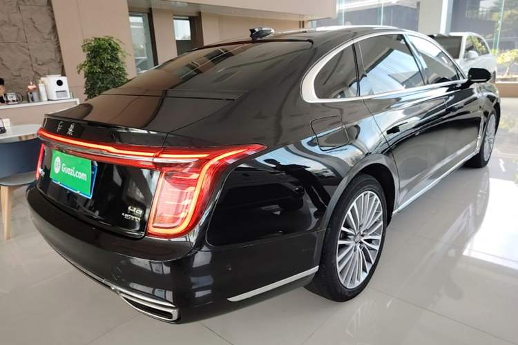 Used Hongqi H9 2020 2.0T Smart Connect Flagship Edition Rear Right 45 Deg