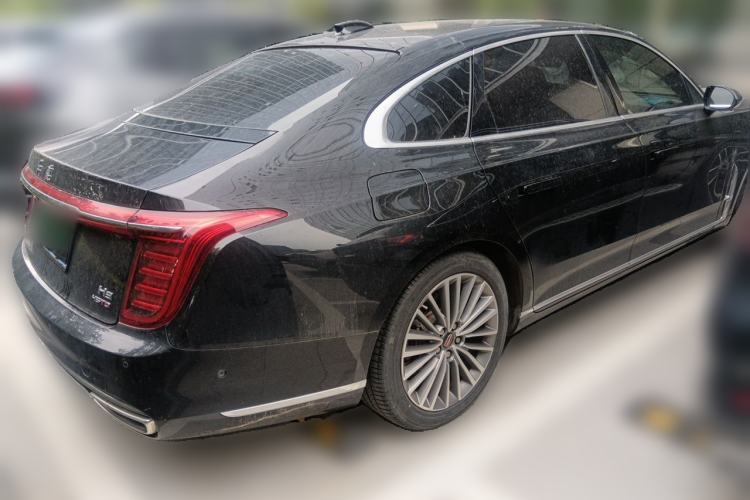 Used Hongqi H9 2020 2.0T Smart Connect Flagship Edition Rear Right 45 Deg