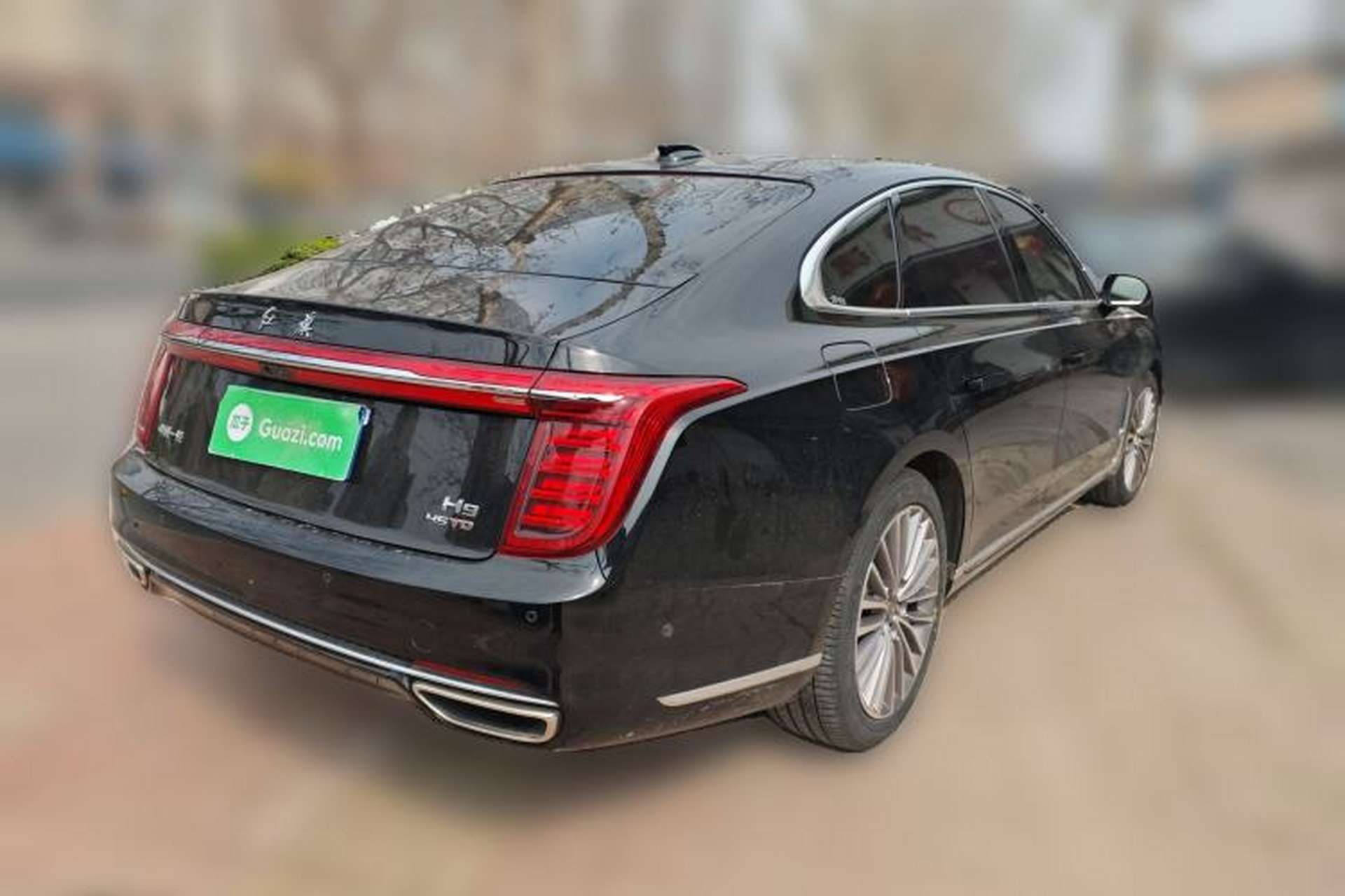 Used Hongqi H9 2020 2.0T Smart Connect Flagship Edition Rear Right 45 Deg