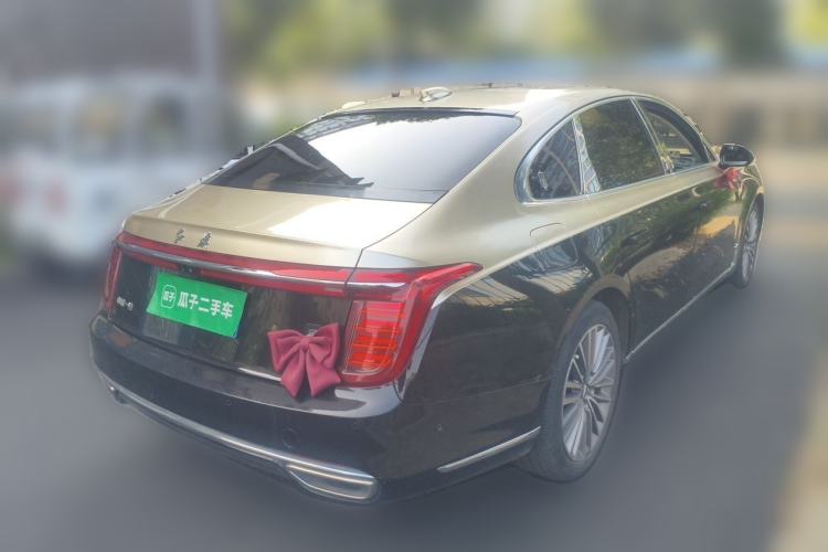Used Hongqi H9 2020 2.0T Smart Connect Flagship Edition Rear Right 45 Deg