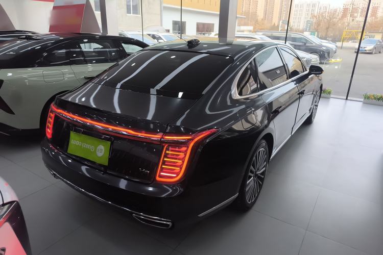 Used Hongqi H9 2020 2.0T Smart Connect Flagship Edition Rear Right 45 Deg