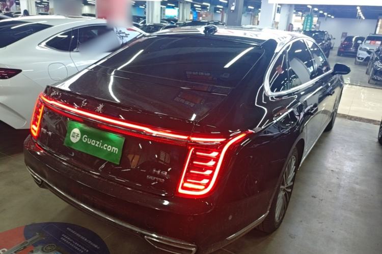 Used Hongqi H9 2020 Revised Version 2.0T Smart Connect Flagship Edition Rear Right 45 Deg