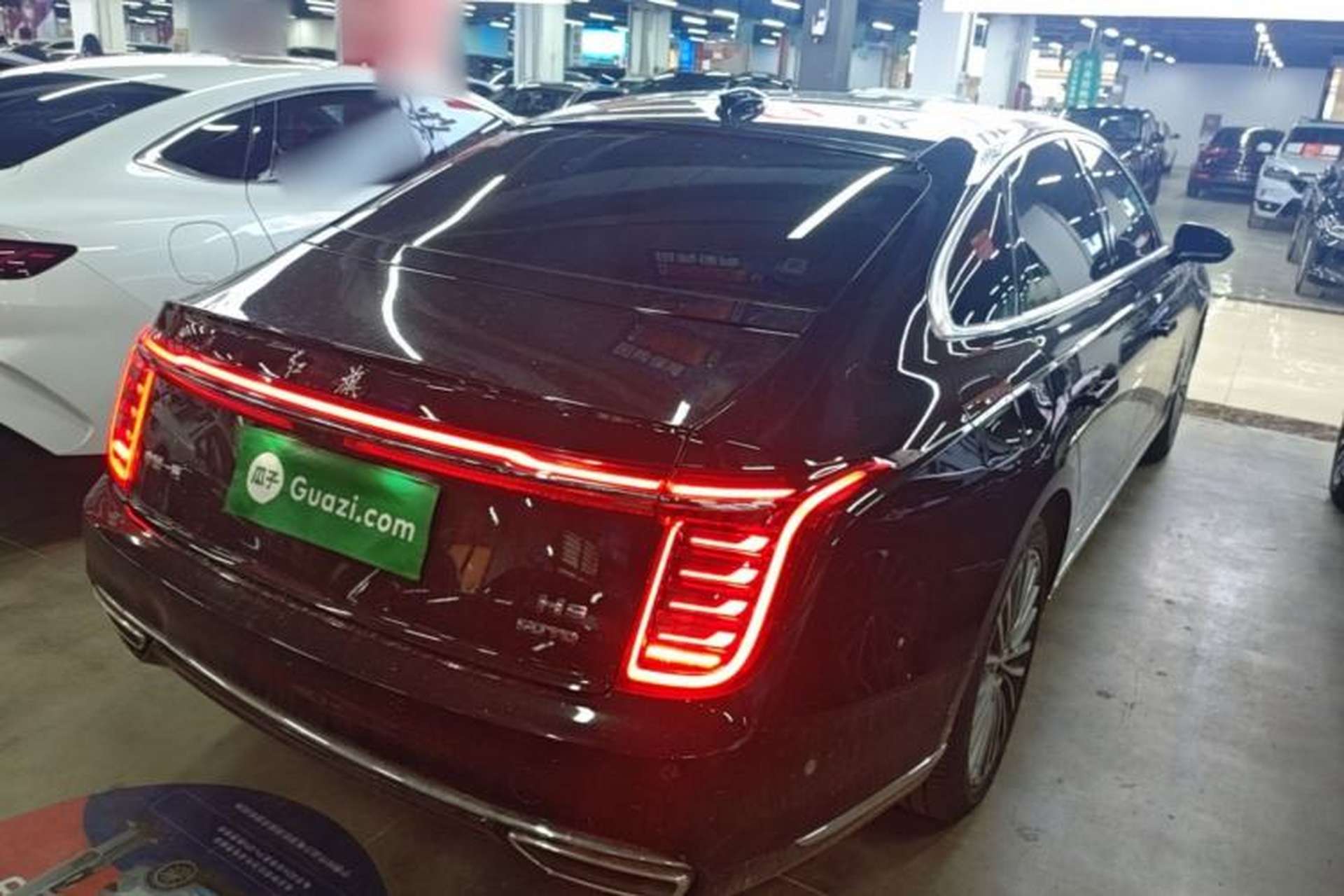 Used Hongqi H9 2020 Revised Version 2.0T Smart Connect Flagship Edition Rear Right 45 Deg