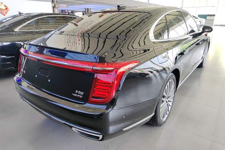 Used Hongqi H9 2020 2.0T Smart Connect Flagship Edition Rear Right 45 Deg