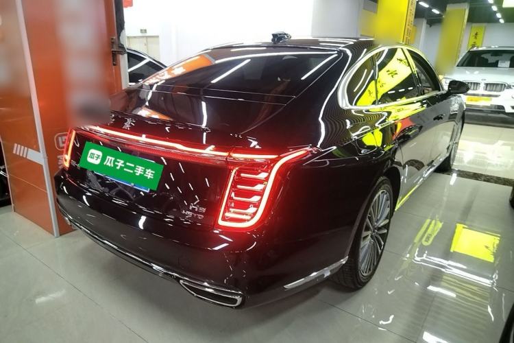 Used Hongqi H9 2020 2.0T Smart Connect Flagship Edition Rear Right 45 Deg