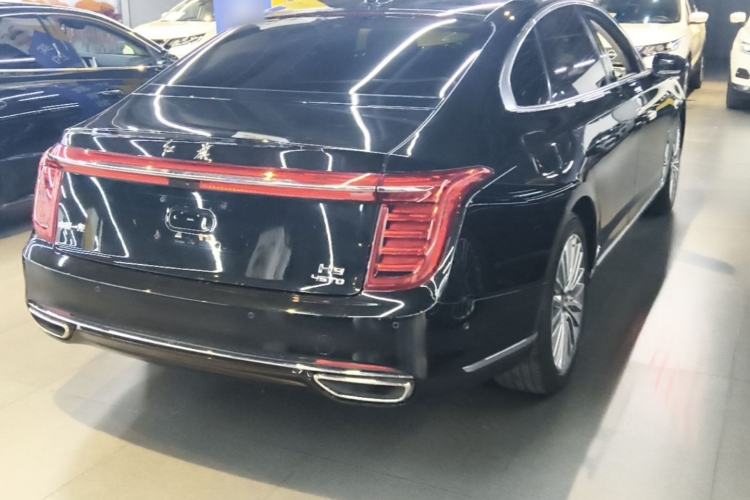 Used Hongqi H9 2020 2.0T Smart Connect Flagship Edition Rear Right 45 Deg