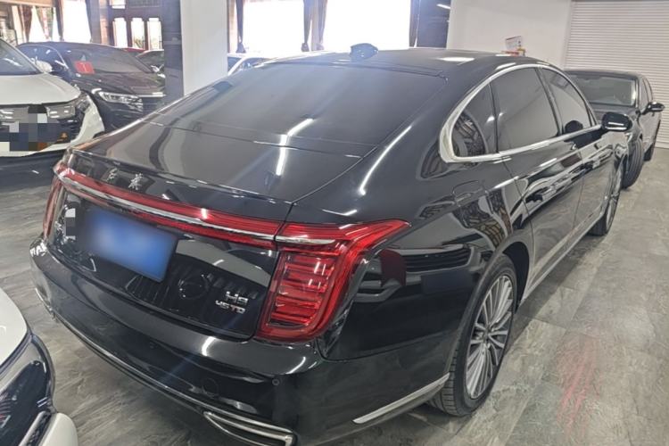 Used Hongqi H9 2020 2.0T Smart Connect Flagship Edition Rear Right 45 Deg