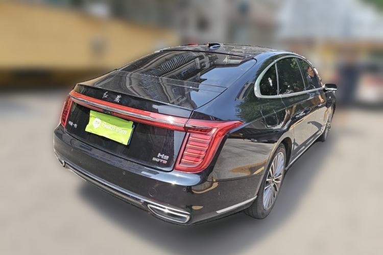 Used Hongqi H9 2020 3.0T Smart Connect Flagship Edition Rear Right 45 Deg