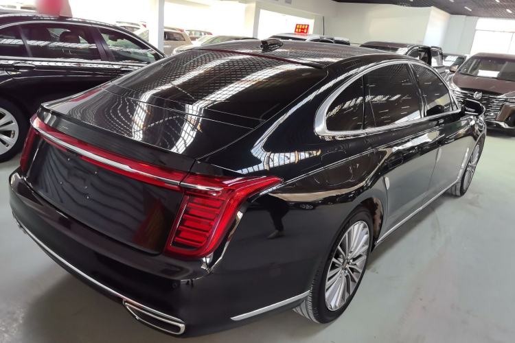 Used Hongqi H9 2020 2.0T Smart Connect Flagship Edition Rear Right 45 Deg