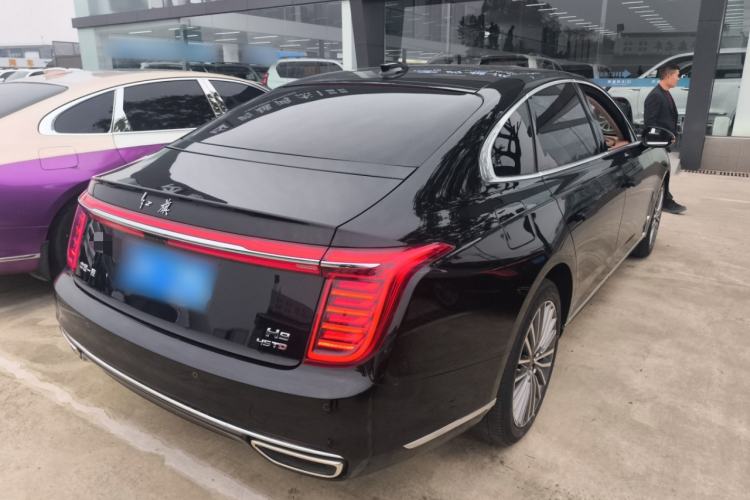 Used Hongqi H9 2020 2.0T Smart Connect Flagship Edition Rear Right 45 Deg