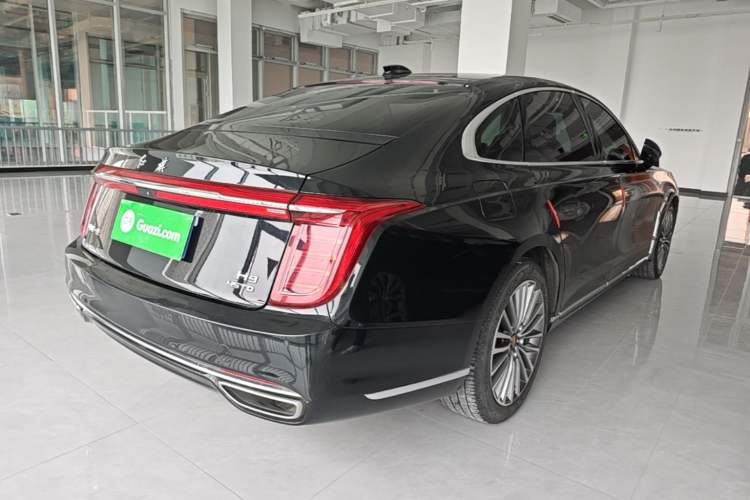 Used Hongqi H9 2020 2.0T Smart Connect Flagship Edition Rear Right 45 Deg