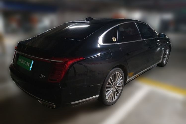 Used Hongqi H9 2020 2.0T Smart Connect Flagship Edition Rear Right 45 Deg